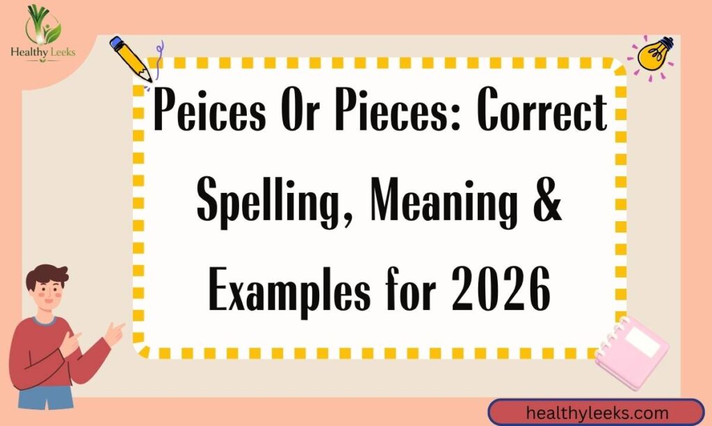 peices-or-pieces