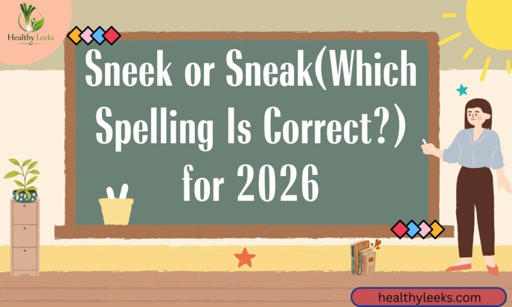 sneek-or-sneak