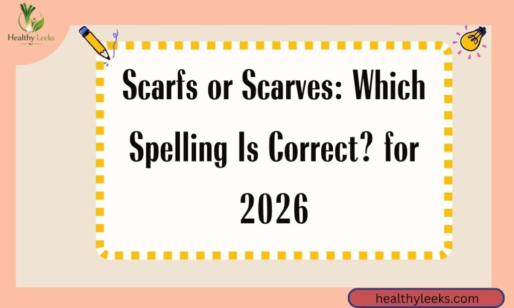 Scarfs or Scarves
