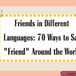 Friends in Different Languages